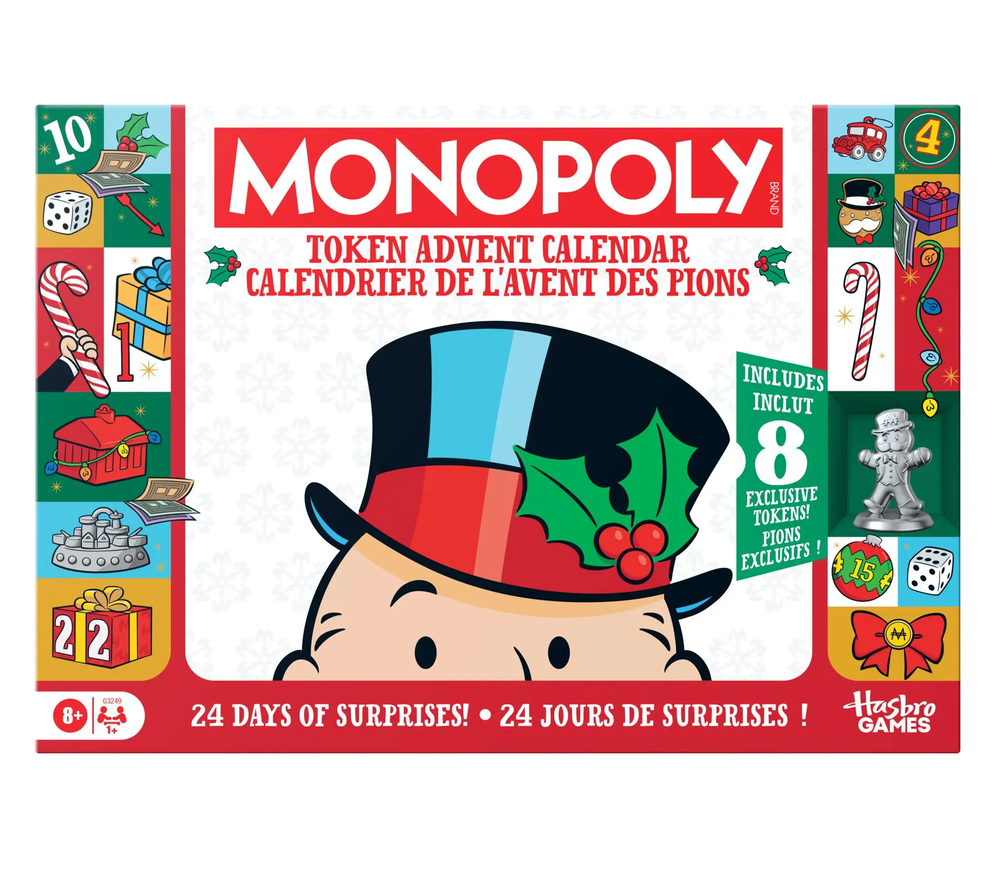 Monopoly Token Advent Calendar Monopoly Token Advent Calendar