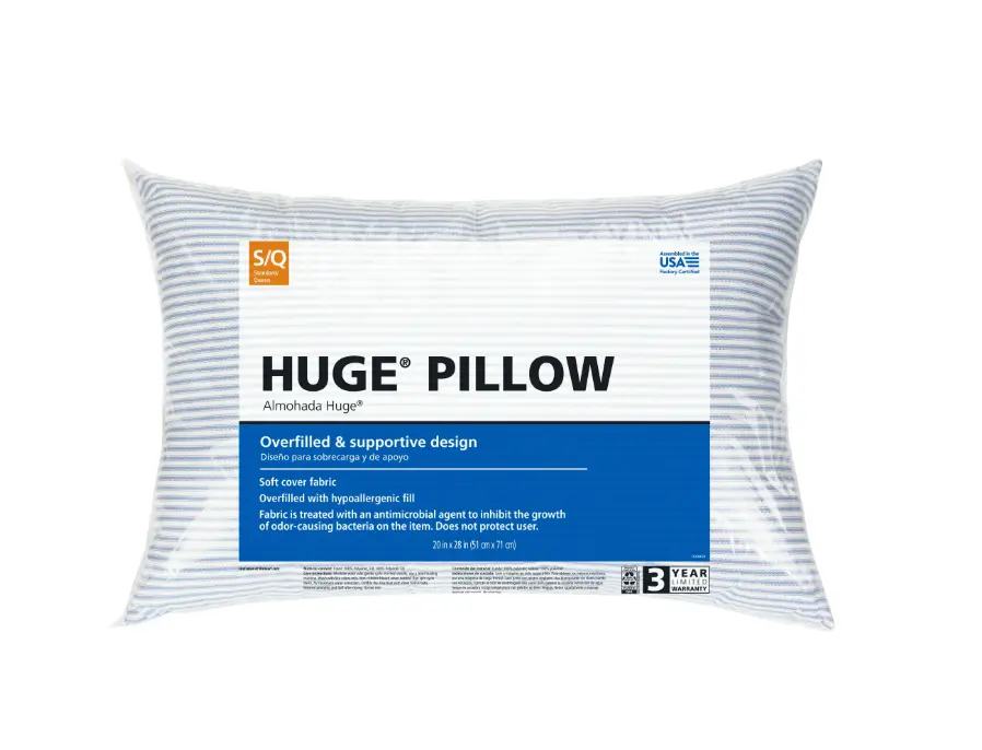 Luxurious Overfilled Bed Pillow Set – 4-Pack, Standard/Queen