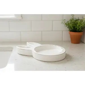 Oval Bunny Tray with Ears