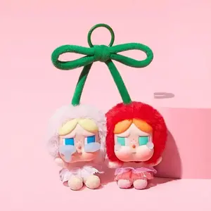Cryb@by Crying For Love Series Vinyl Face Doll Hanging Card Cute Love You Cherry Much Figures Keychain Pendant Gift