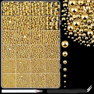 13000pcs Flatback Pearls for Crafting, Assorted Sizes 2-10mm, Includes 3pcs 10ML B7000 Glue, Ideal for DIY Crafts and Embellishments