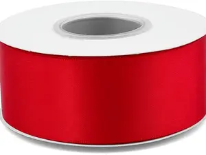 1.5-in Single Face Satin Ribbon Trim - 50 yd Roll for Gift Wrapping, Wedding Floral Craft, Sewing & Haberdashery Embellishments