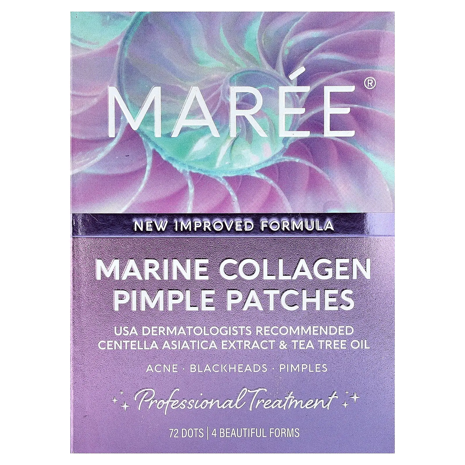 Maree Marine Collagen Pimple Patches, 72 Dots