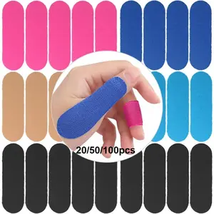 Anti Friction Motion Finger Protection Tape, Athletic Tape, Breathable Flexible Elastic Adjustable, 20/50/100pcs for Men & Women, Universal Sports Gear