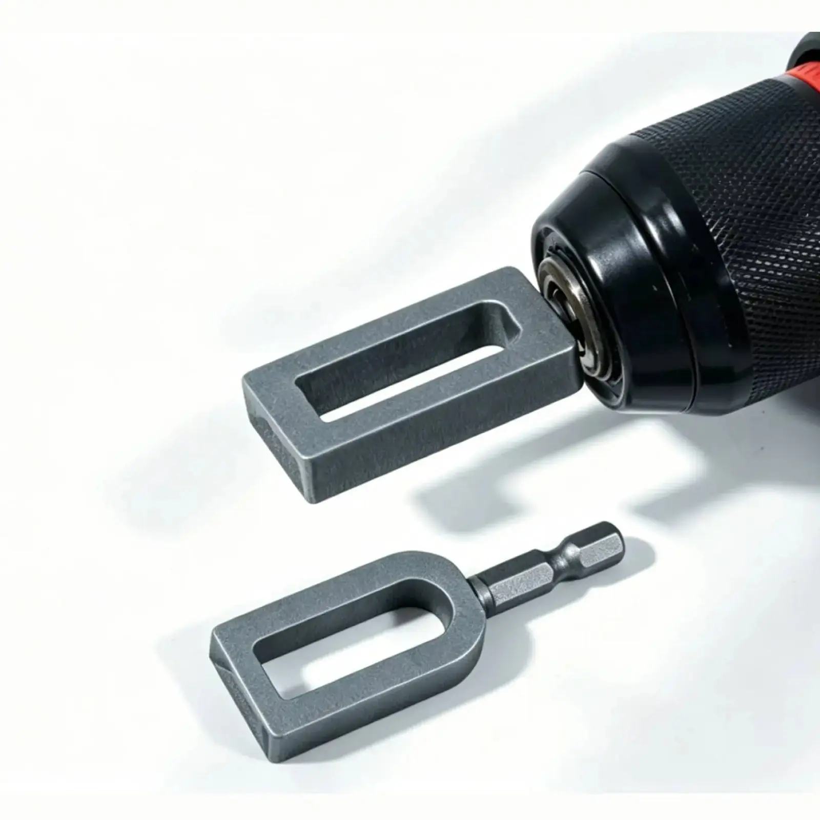 Professional Rebar Tie Wire Twisting Tool for Drills -  Heavy Duty Steel Wire Twister with 6mm Hex Shank for Construction and Fencing Projects