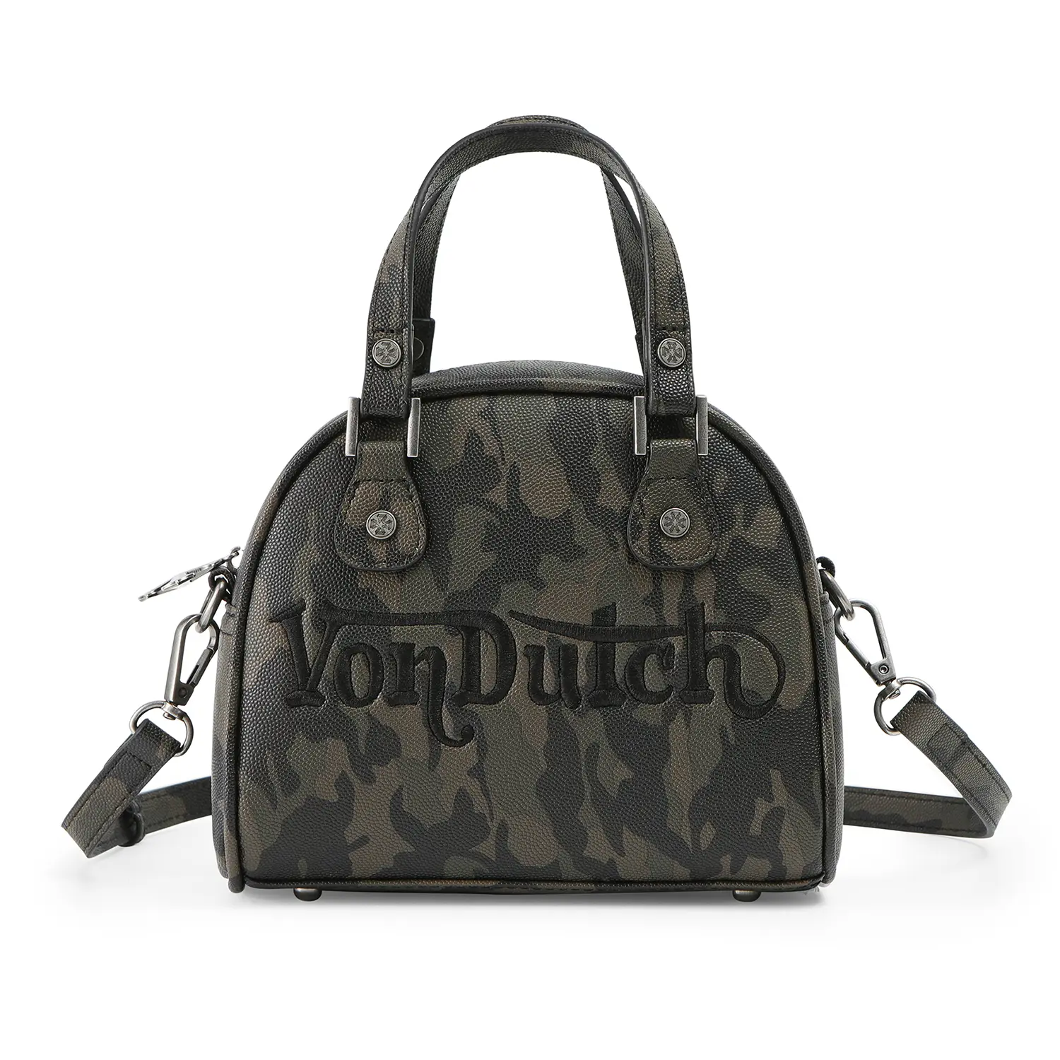Von Dutch Chopper Cross Bowling Bag-Dark Camo