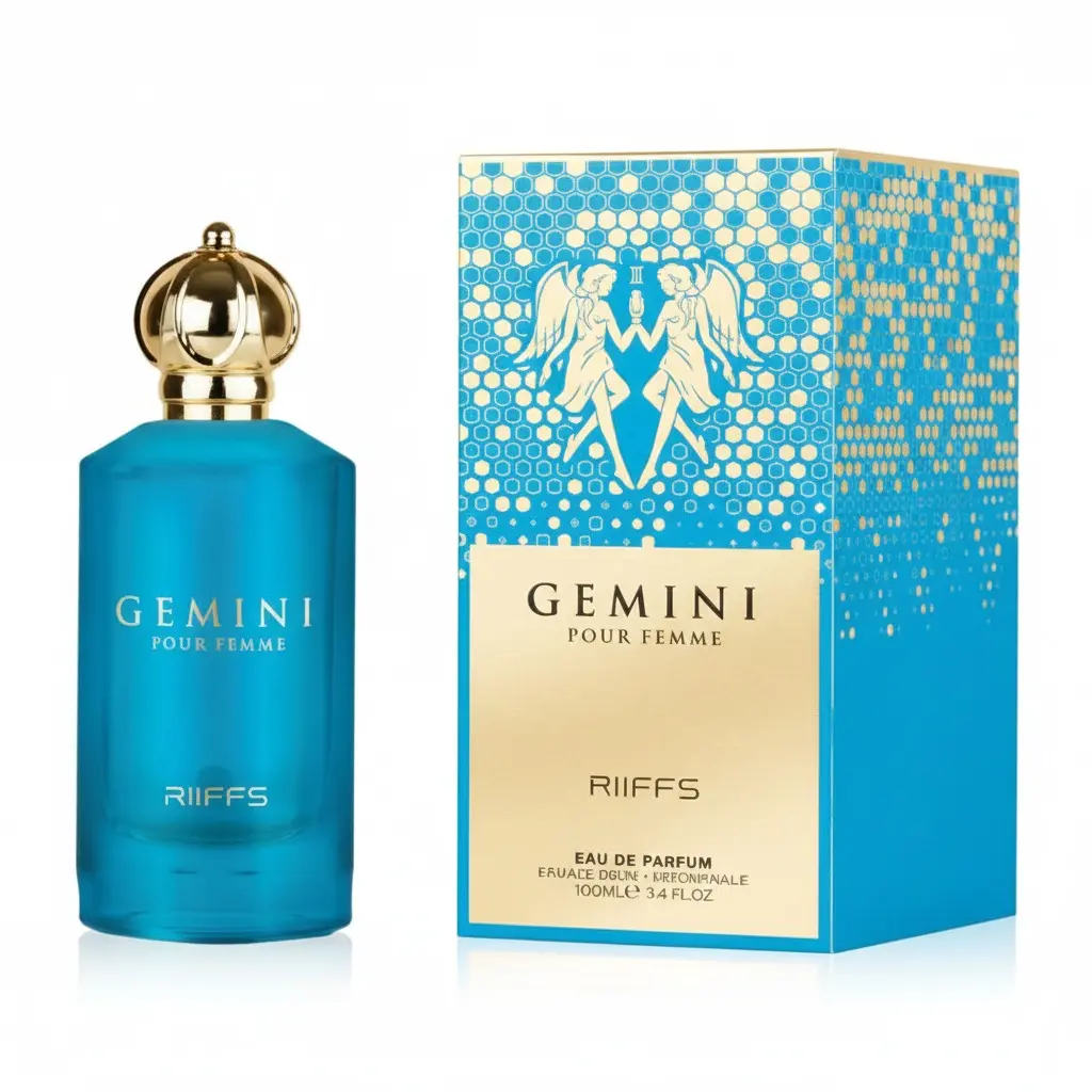 Gemini Pour Femme by RiiFFS 3.4 oz Eau de Parfum Spray for Women- New Sealed Box