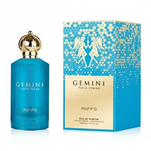 Gemini Pour Femme by RiiFFS 3.4 oz Eau de Parfum Spray for Women- New Sealed Box