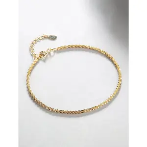 Fashionable Gypsophila Chain Bracelet for Women Christmas Gift Exquisite Trendy All-match Engagement Wedding Promise Bracelet Minimalist Ladies Fashion Jewelry for Party Daily Decor Accessories as Anniversary Birthday Valentine's Day Gift for Her