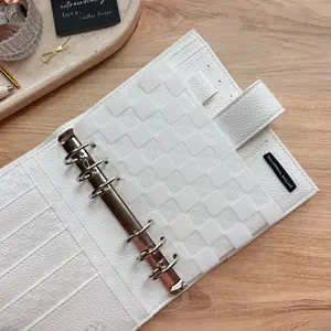 Checkered Vibes Dashboard | White