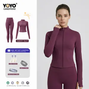 [Buy One Get Three Free] Yoga Wear Set | Choose this product and receive a 3-piece set of sports accessories. It’s perfect for use as athletic wear, boasting exceptional elasticity and breathability, making it an essential choice for fitness enthusiasts.