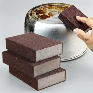 3 Pack Magic Emery Cleaning Sponge | Powerful Rust Remover & Decontamination Tool for Kitchen Pots, Versatile Household Cleaning Gadget