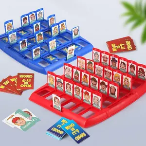 Desktop Game Guess Who Party Game Character Logic Deduction Game, Enhance Brain Power, Fun Party Game, Ideal for Gatherings