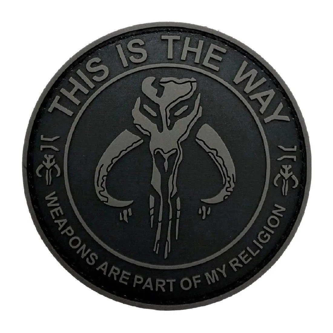 Weapons are Part of My Religion Patch [3D-PVC Rubber - Hook Fastener -TZ5]