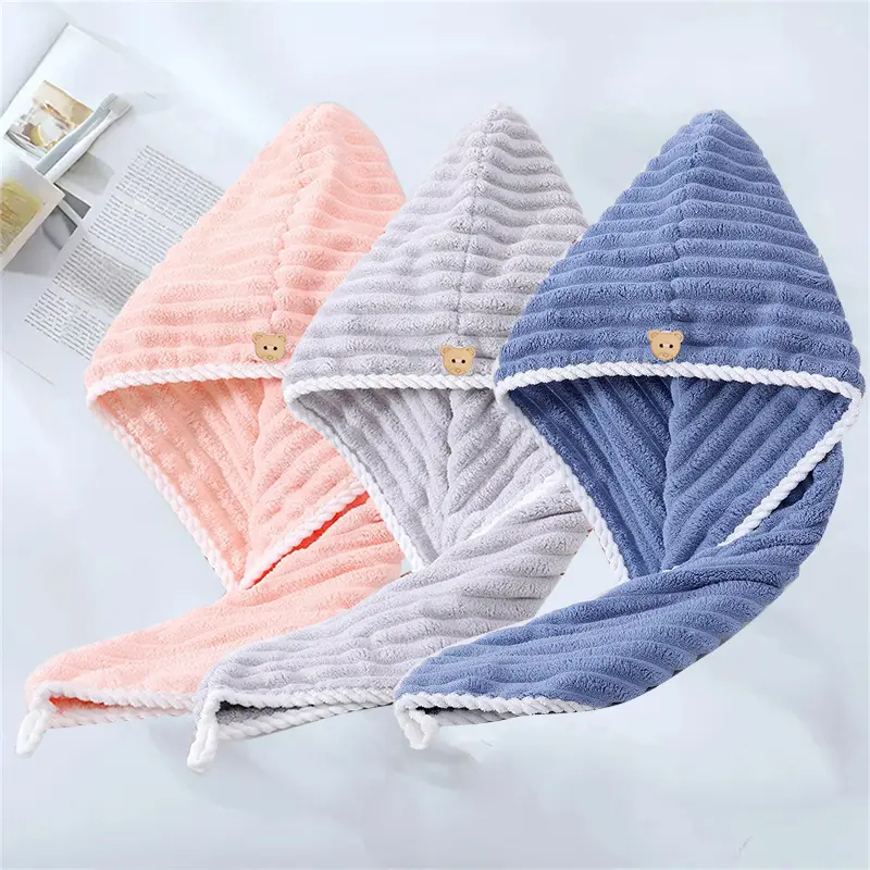 3Pcs pink/gray/blue