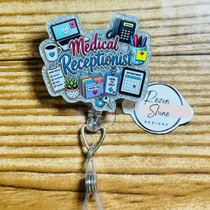 Medical Receptionist Badge Reel ND