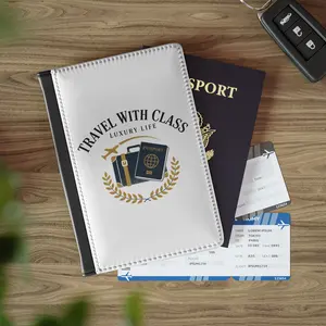Passport Cover - "Travel With Class" Luxury Passport Holder
