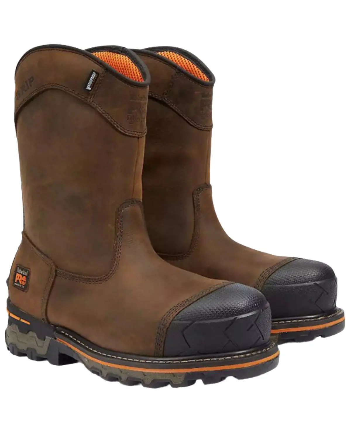 Timberland Men's Pro Men'S Boondock Pull-On Waterproof Insulated Work Boot - Tb1a4499214
