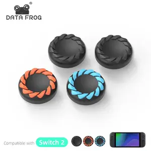 DATA FROG Thumb Grip Caps for Switch 2 | Anti-Slip Silicone Covers