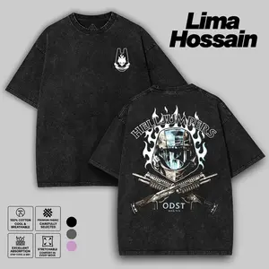 Halo 3 ODST Hell Jumpers Graphic Tee, Tank Top, Sweater, Hoodie Gaming Washed Crewneck Shortsleeve Tshirt, Soft Cotton Fabric Classic Men Top Menswear gift shirts Casual Hoodie christmas t shirts