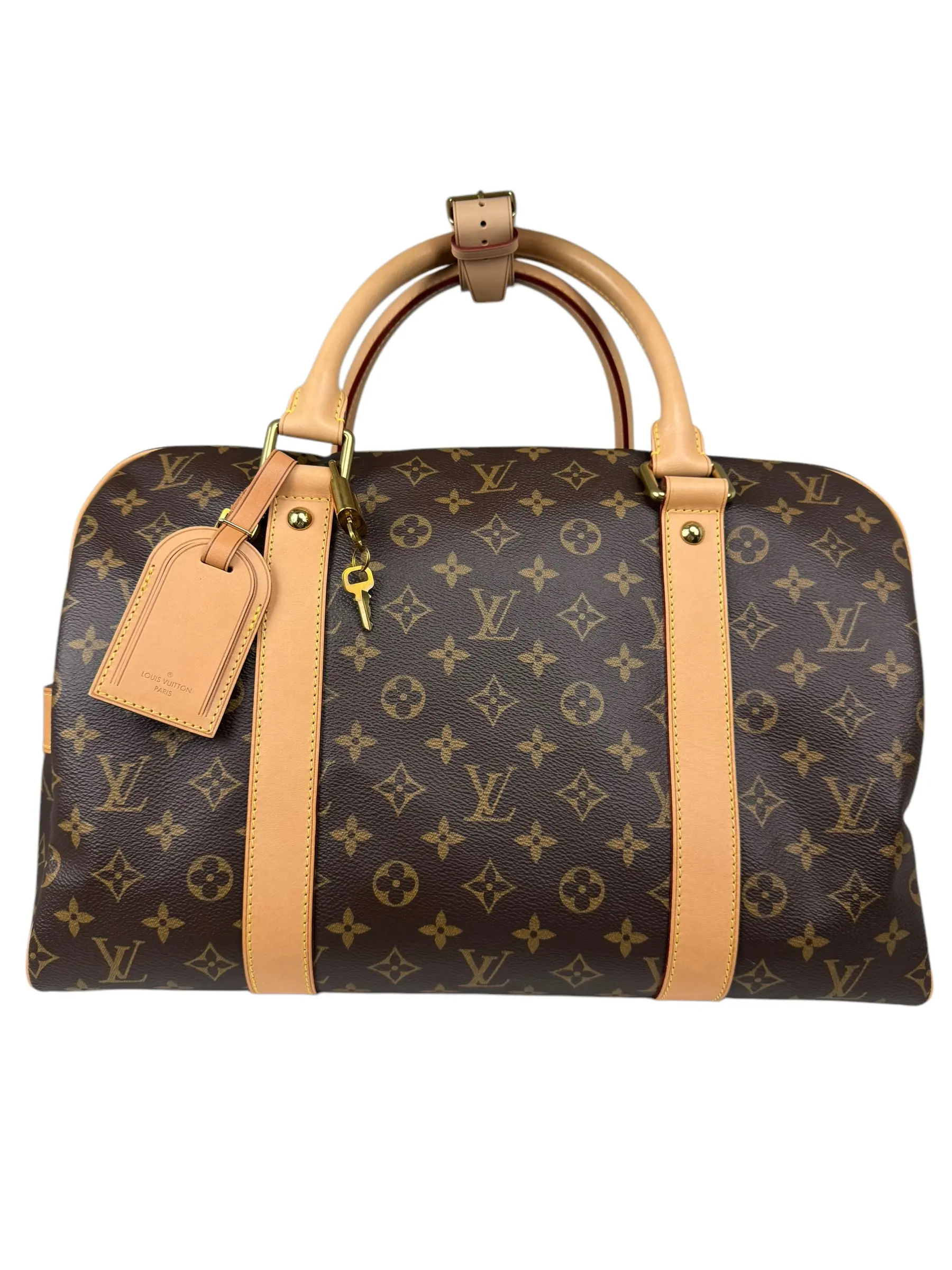 Pre-owned Louis Vuitton Canvas Travel Bags Monogram Carryall Luggage Bag