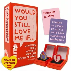 Would You Still Love Me If... Spanish Version - Date Night Game for Couples - Perfect Valentine's Day Gift Idea