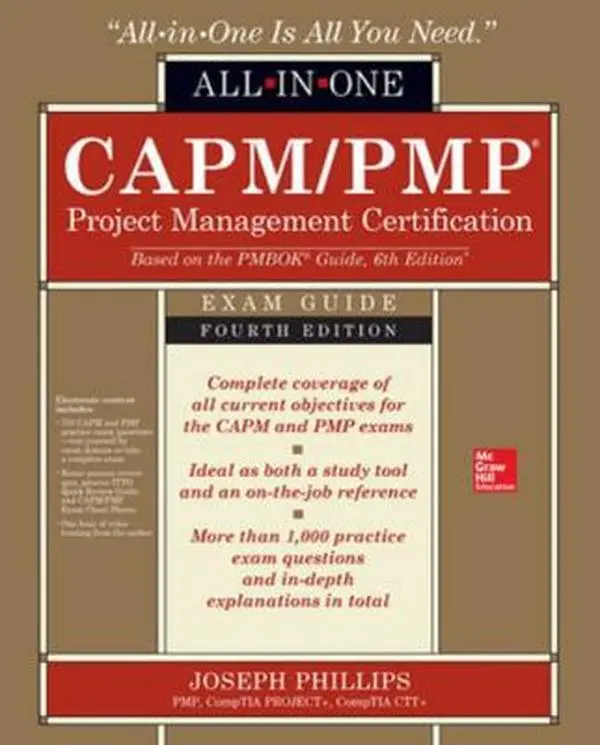 USED Book - CAPM/PMP Project Management Certification All-In-One Exam Guide by Phillips, Joseph (Hardcover) - english
