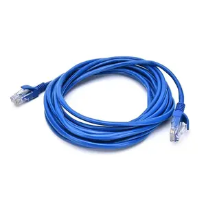 1m/2m/10m Cat 5e Ethernet Cable for High-Speed Internet Connection, Fast Transmission Speed, Durable Twisted Pair Network Cable, Perfect for Routers & Computers