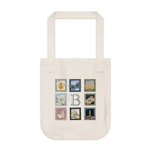 Bridgerton Stamp Organic Canvas Tote Bag