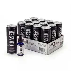Chaser Sparkling Water Bundle - Hydration Drops + 12-Pack (12oz   Cans)