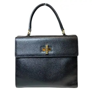 Pre-owned Celine Calfskin Shoulder Bags Leather Handbag