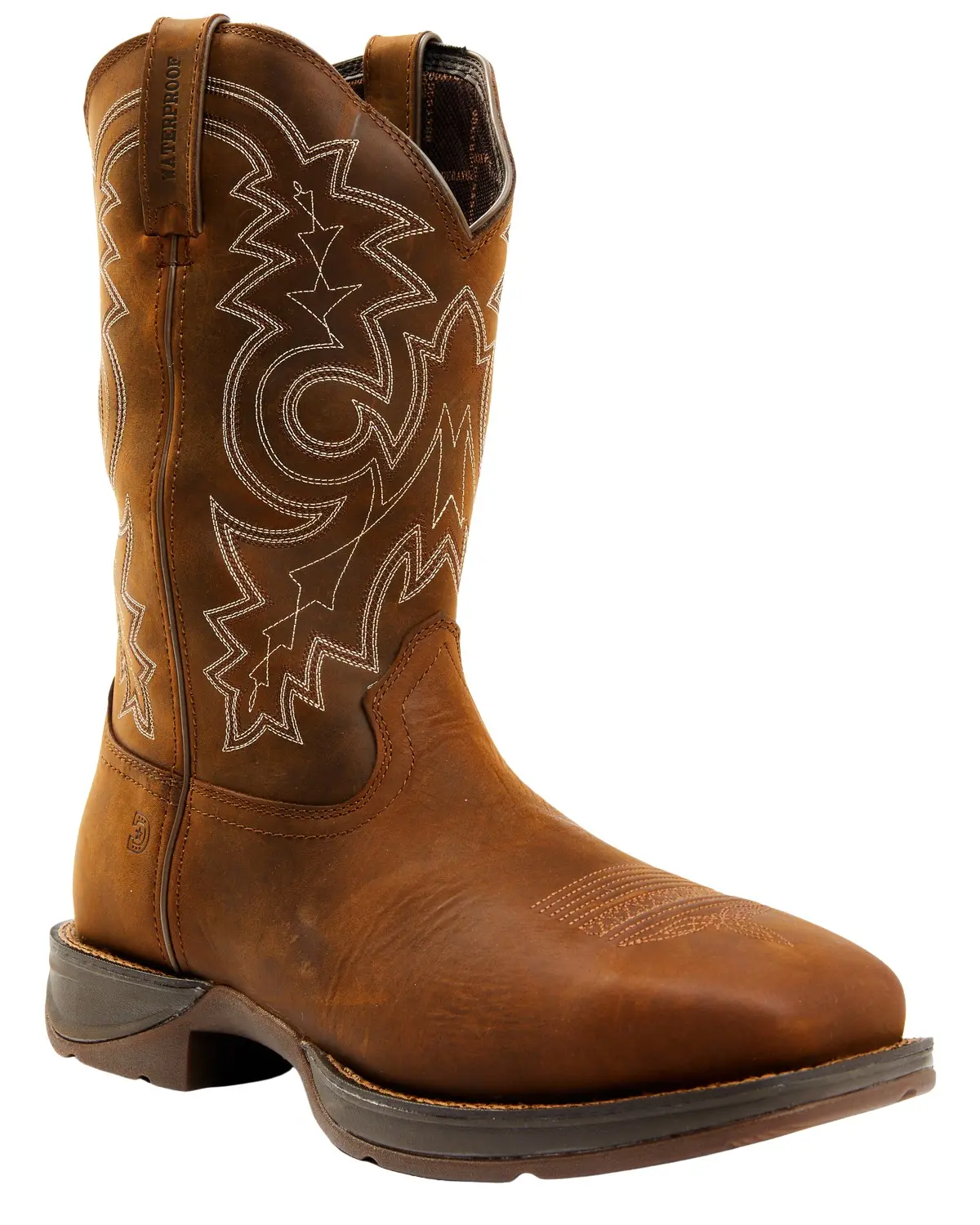Durango Men's Men'S Rebel Pull On Waterproof Work Western Boot Steel Toe - Ddb0389