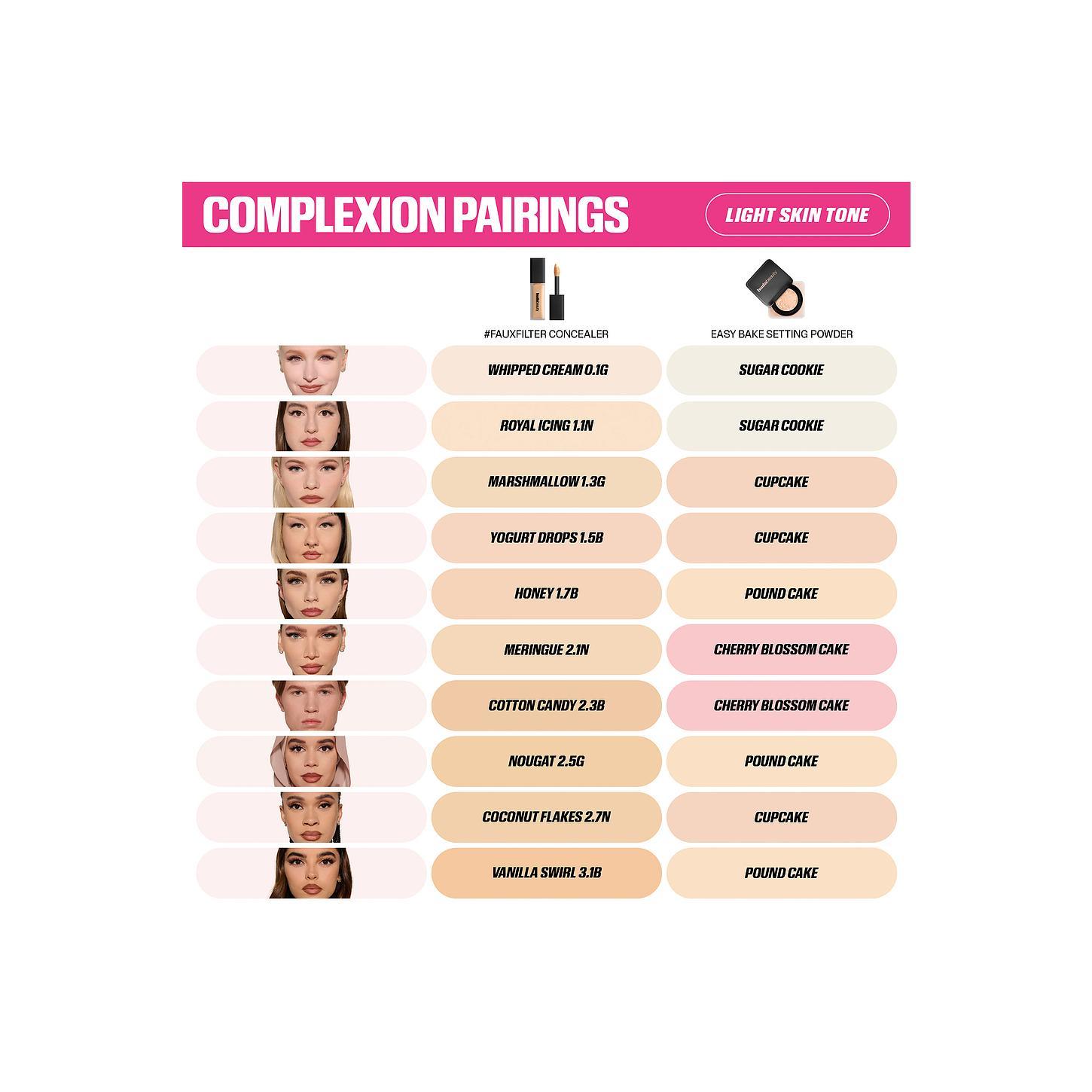 Huda Beauty Faux Filter Luminous Matte Concealer in Vanilla Swirl 3.1