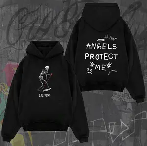 Lil Peep Schemaposse Hoodie - Angels Protect Me Lil Peep Shirt - Lil Peep New Album Shirt - Rap Music Shirt - Rap Fan Streetwear - Graphic Tees Y2k