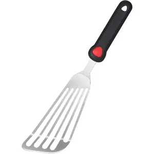 13.15" Fish Spatula Stainless Steel with  Handle, Flexible Slotted Egg Spatula with Thin  for Easier Cooking Flipping Frying Grilling Egg Fish Meat or