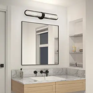 Carat LED contemporary bathroom vanity light 3 CCT