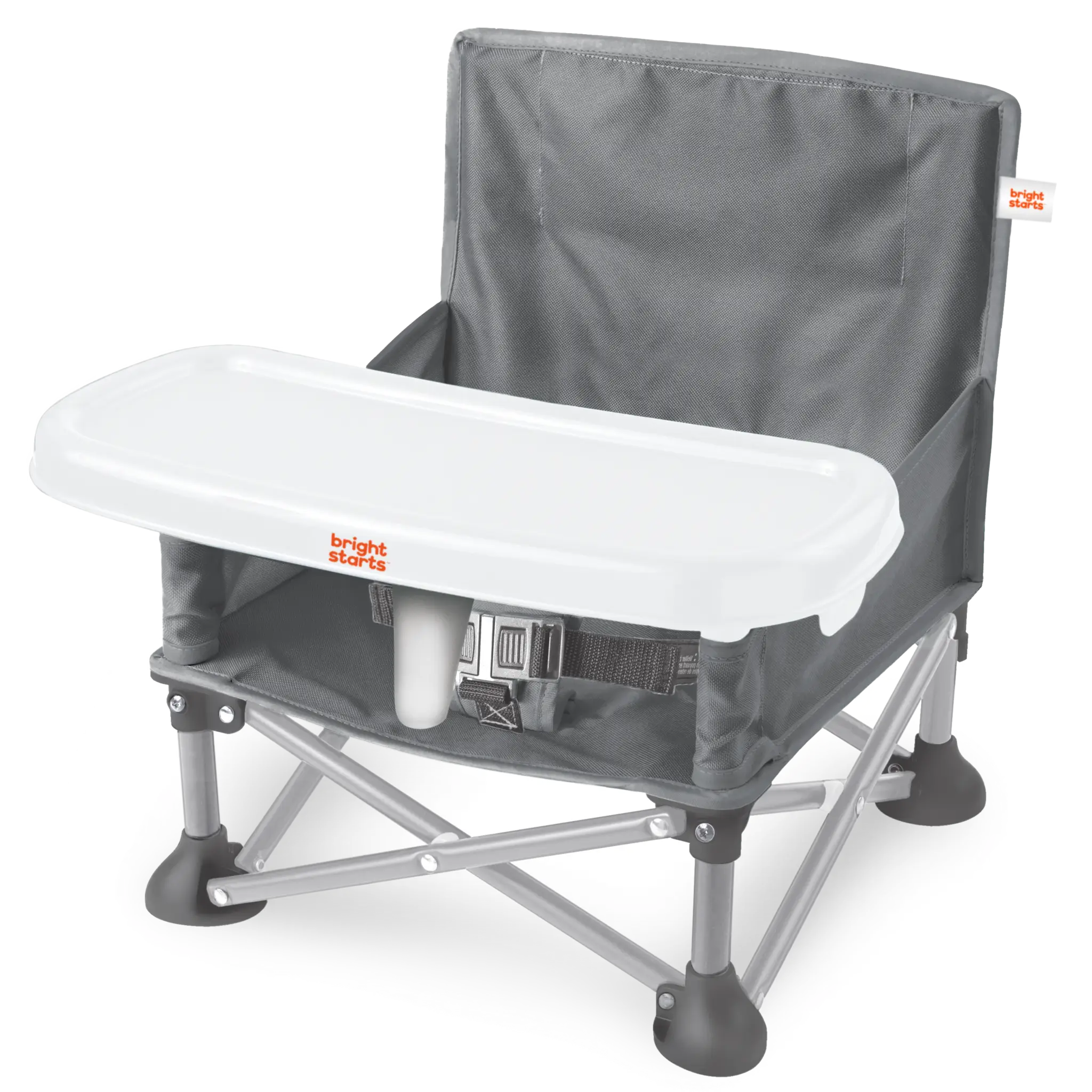 Bright Starts Pop ‘N Sit™ Portable Booster Seat - Gray