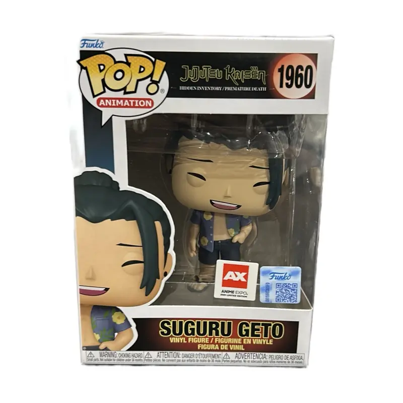 Funko Pop Vinyl Figure - Jujutsu Kaisen: Suguru Geto Anime Expo Convention Collectible Figurine (Jujutsu Kaisen Themed Collectible), Jujutsu Kaisen Collectible