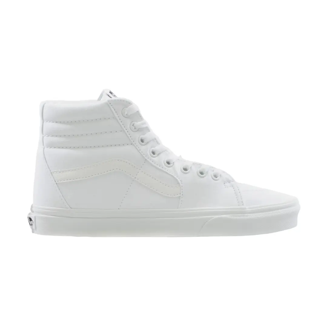 Vans Sk8-Hi Canvas True White Men's Fashion Shoes New