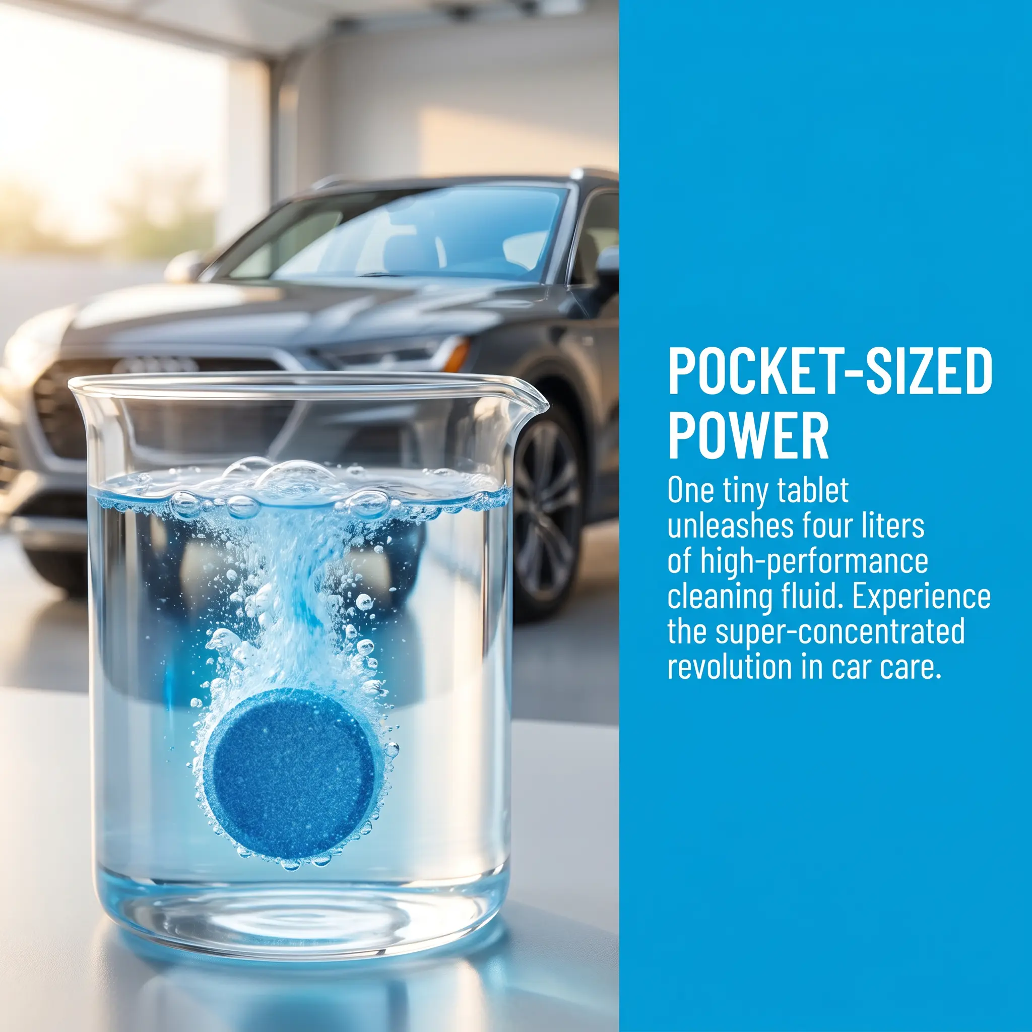 【Summer Sale Deals】FAOGO Car Lounge Windshield Washer Fluid Tablets  Tablets for Gallons of Powerful Cleaning with Eco-Friendly Design & Compact Storage Car Detailing Accessories Car Detailing Products Car Detailer Car Care Detailer