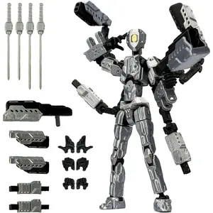 Assembly Completed T13 Action Figure T13 Robo 13 Action Figures Gift for Collectors Desktop Decoration Birthday Gift
