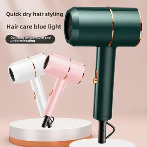 Hair dryer with hot and cold air for student dormitories, cross-border, high-power, suitable for hair salons and home use, with blue light feature