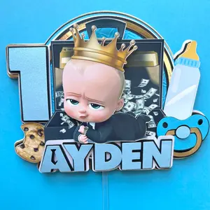 Boss Baby Cake Topper for Celebrations and Parties