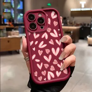 Fashion Love Phone Case TPU for iPhone 17 AIR 17 PRO 16 PRO 15  PRO MAX  14 PLUS 13 PRO 12 11 PRO XS MAX X XR Samsung Galaxy S25 Ultra S24 S23 S22 Plus