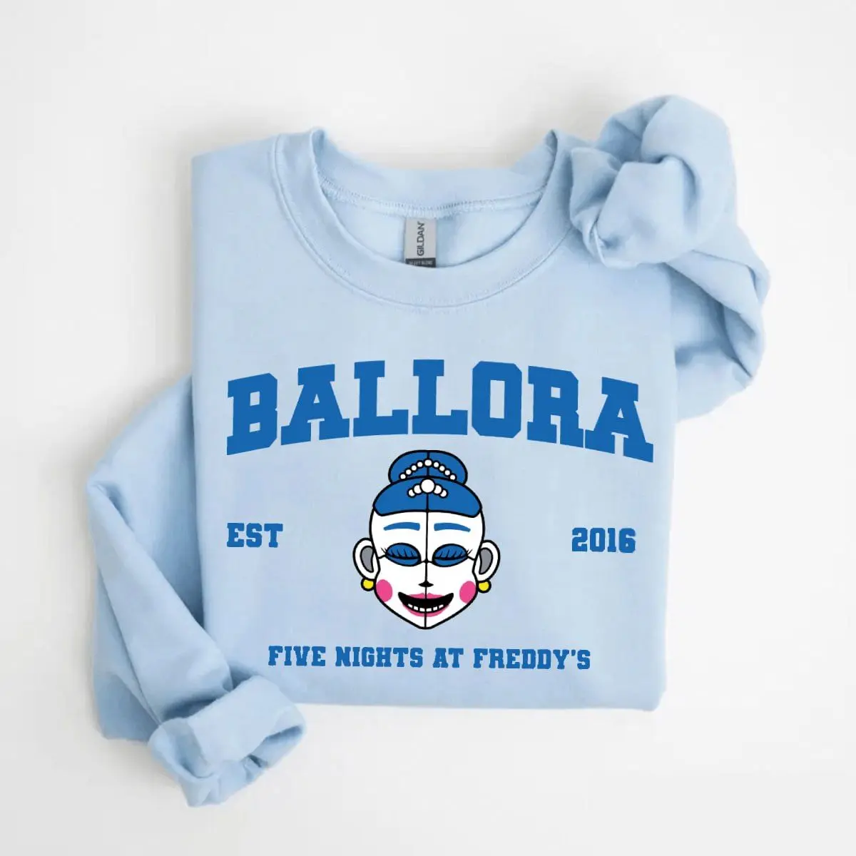 Ballora + Est.2016  Shirt/Sweatshirt/Hoodie, Five Nights at Freddy's Shirt, Villain Five Nights at Freddys Vintage Halloween 2025 Shirt, Horror Nights, Retro Horror Nights