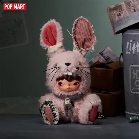POP MART Hirono Little Hare Plush Doll Pendant,Surprise Gift,summerwins