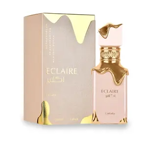 Lattafa Eclair EDP 3.4 oz  Sweet & Powdery Perfume for Women  Long-Lasting Scent