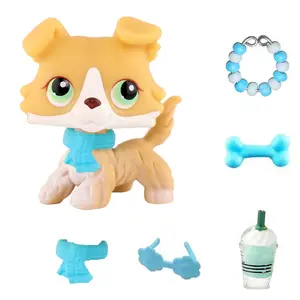 Mini Pet Shop Collie Multi Item Party Gift Pack, Cute Accessories, Collectible Imagination for Lps Collie, Birthday Christmas Halloween Gift