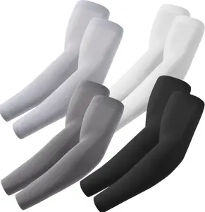 Cooling UV Sun Protection Arm Sleeves Designed For Sports Use With Compression Fit Suitable For Men And Women