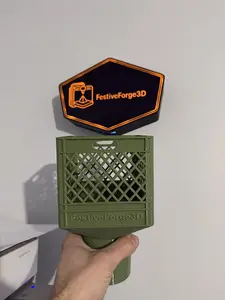 Half Gallon Cup Holder | Classic Milk Crate Look | Icy Tea / Milk & juice Bottles Drinkware